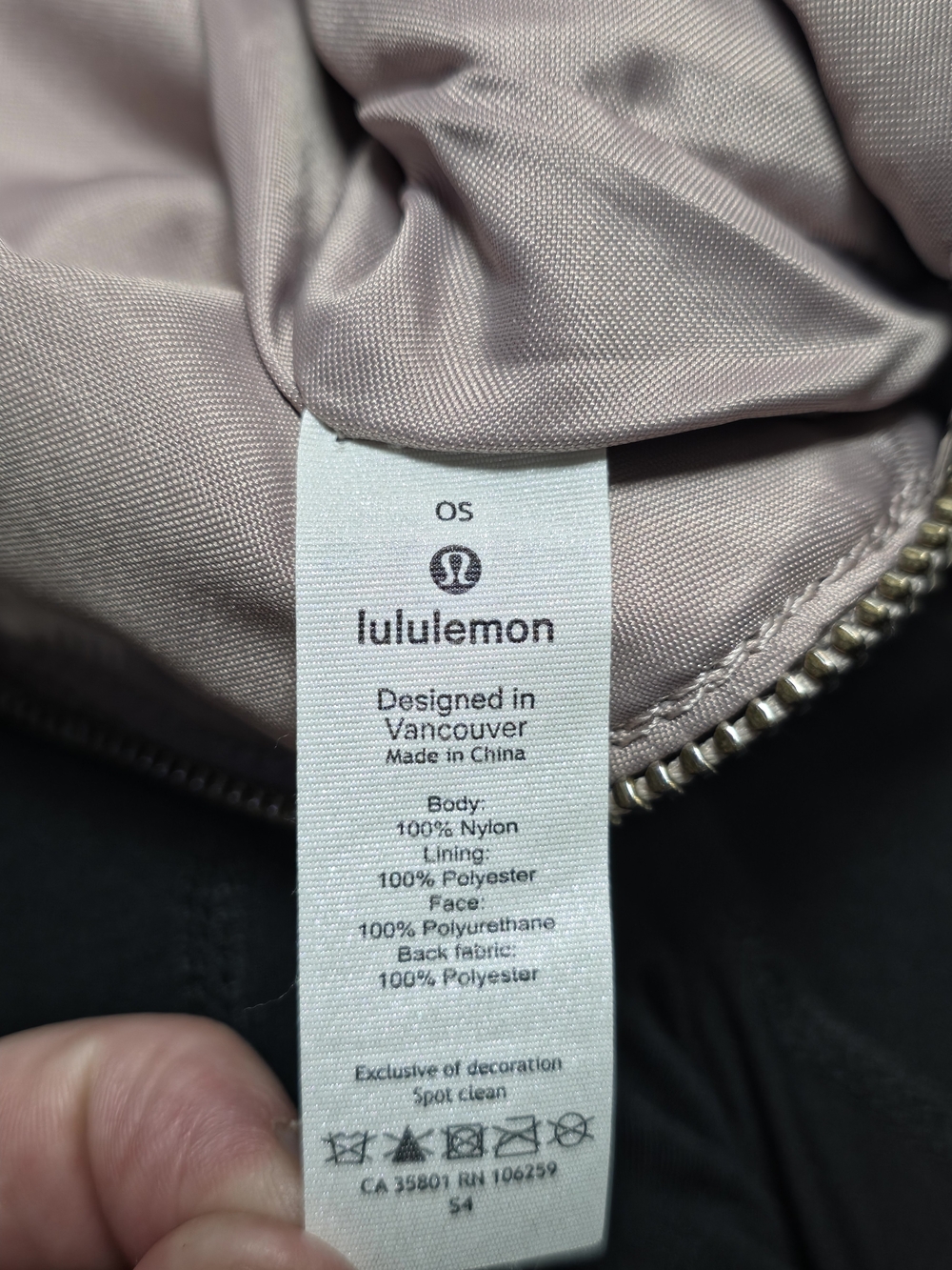 Lululemon Women's All Night Festival 5L Cross Body Bag Nude/Mauve Colorway *EUC - Picture 2 of 14